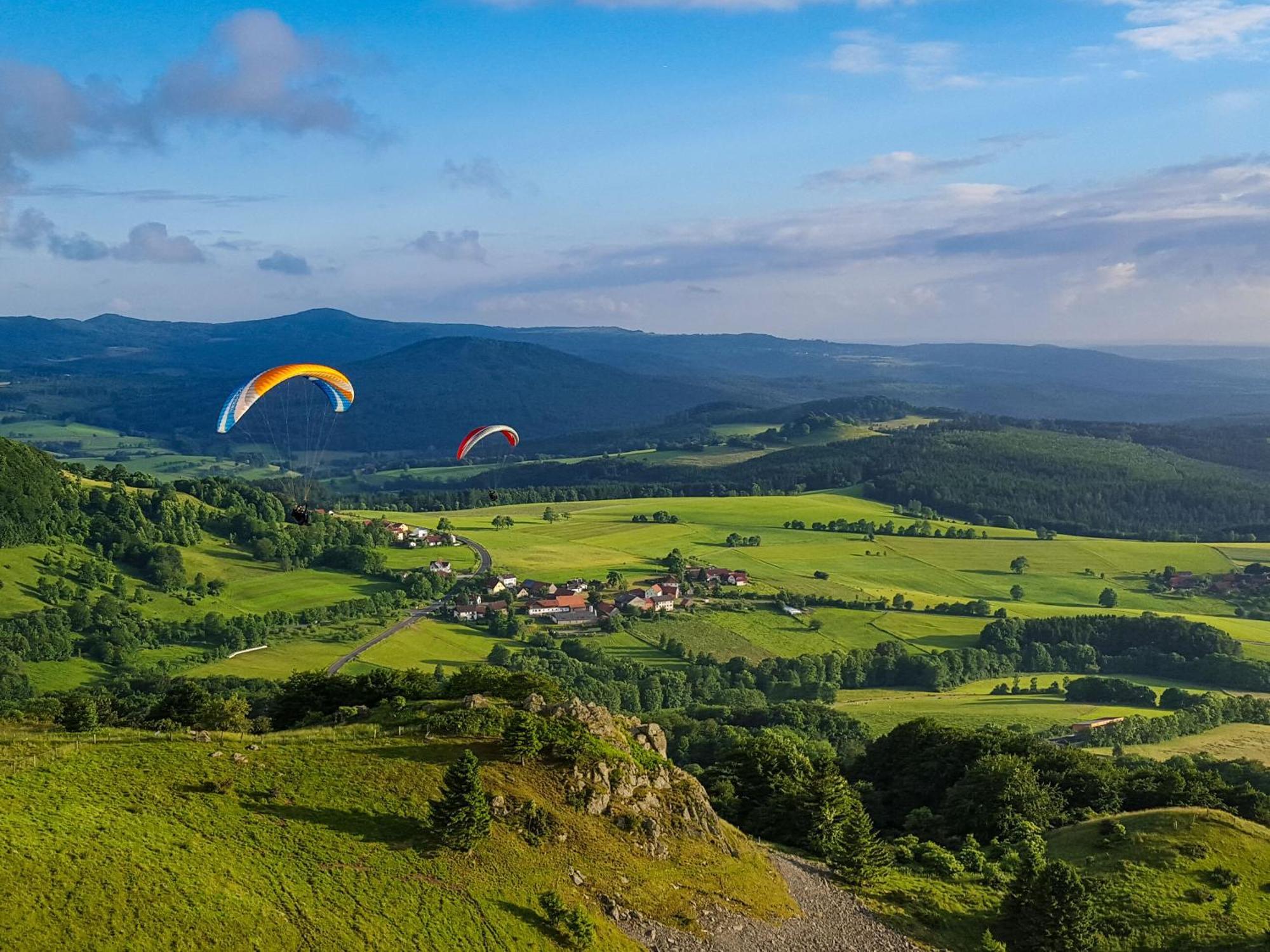 Berghotel Deutscher Flieger Wasserkuppe Gersfeld Ngoại thất bức ảnh